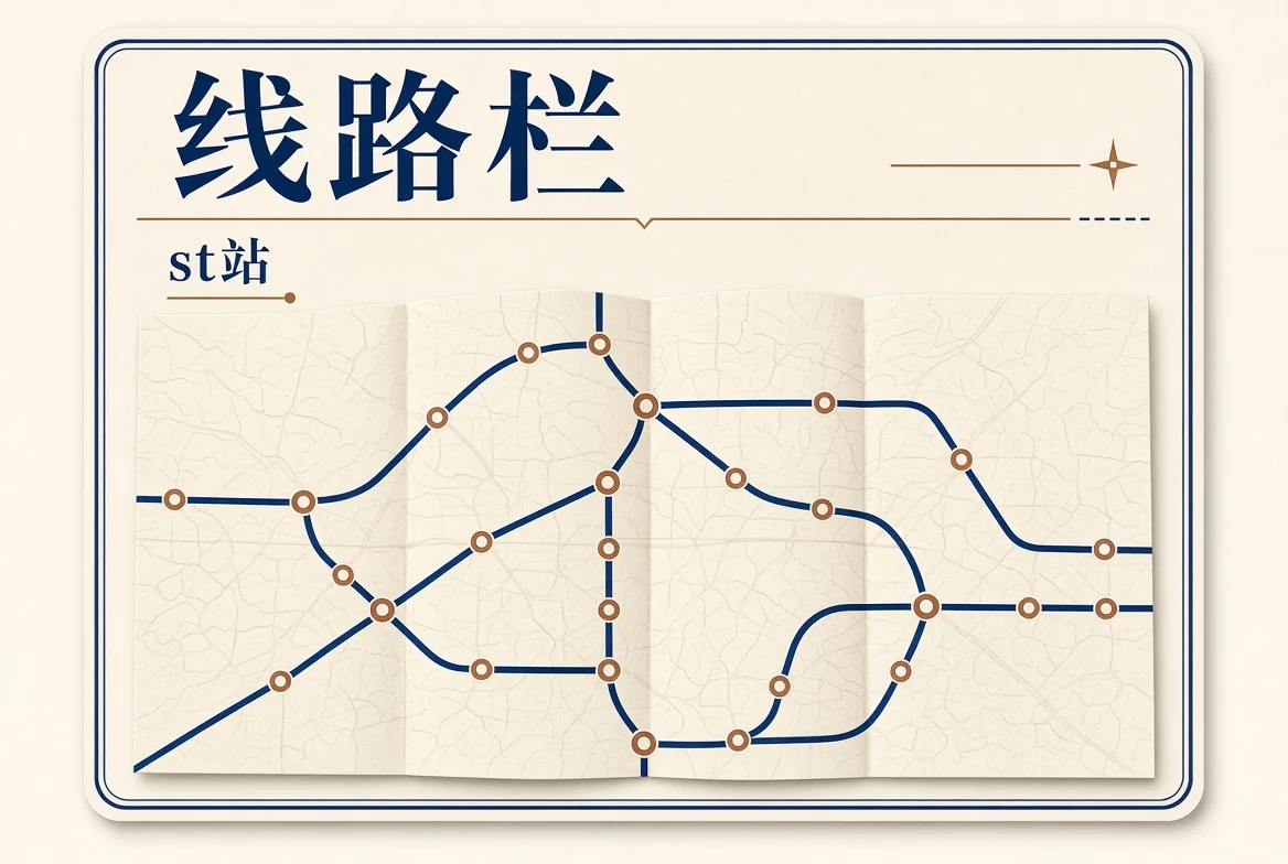 线路栏